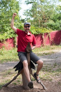 Riding Papa