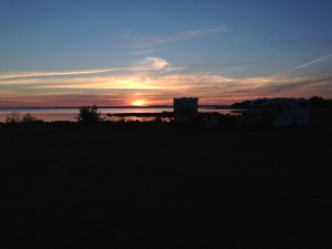 Sonnenaufgang in Borgholm