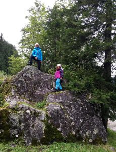 Klettern am Stein