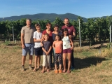 Abschied auf dem Weingut